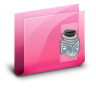 Folder Poison Pink Icon 96x96 png